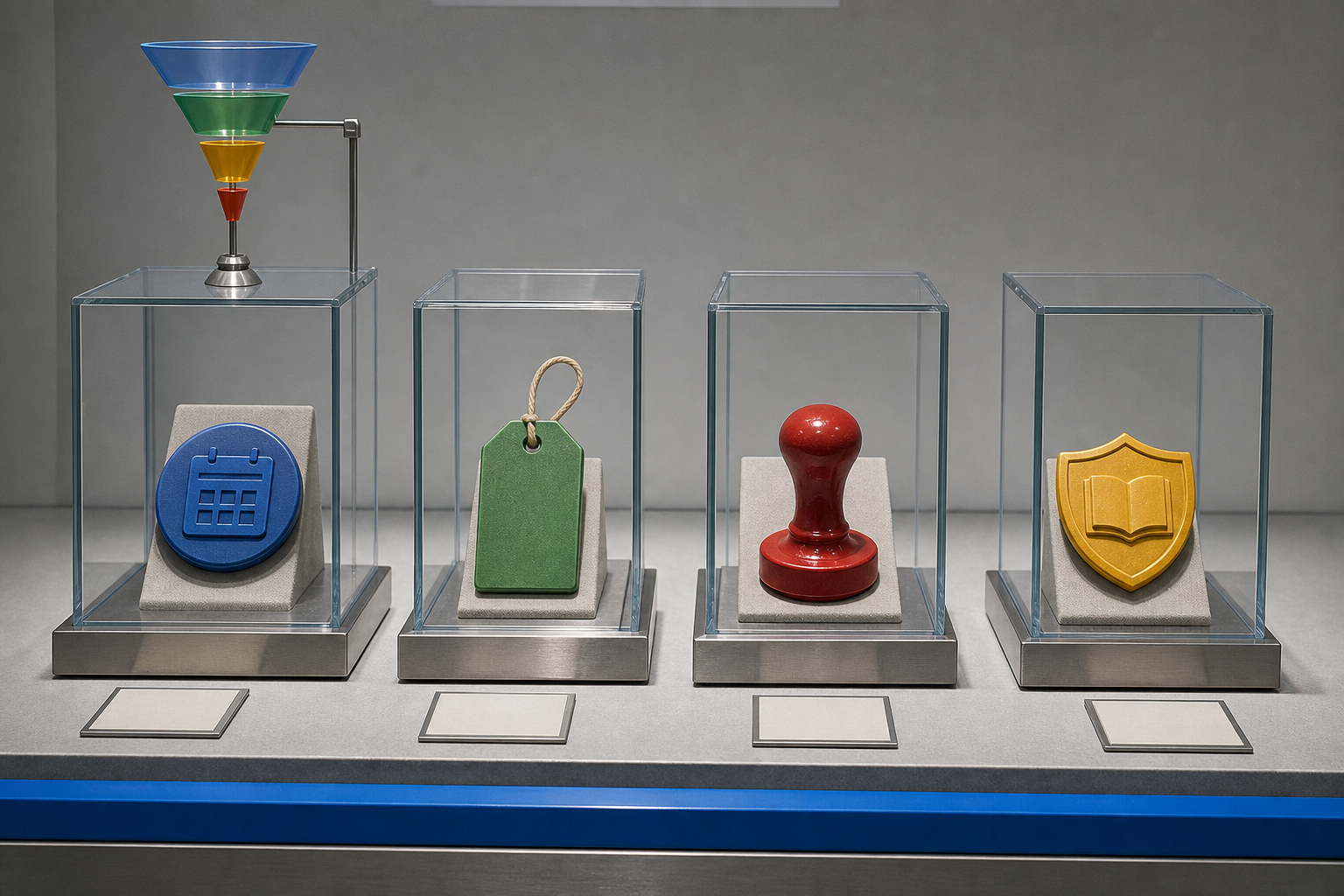 Four different buyer-segment containers are separated so feedback is not mixed together.