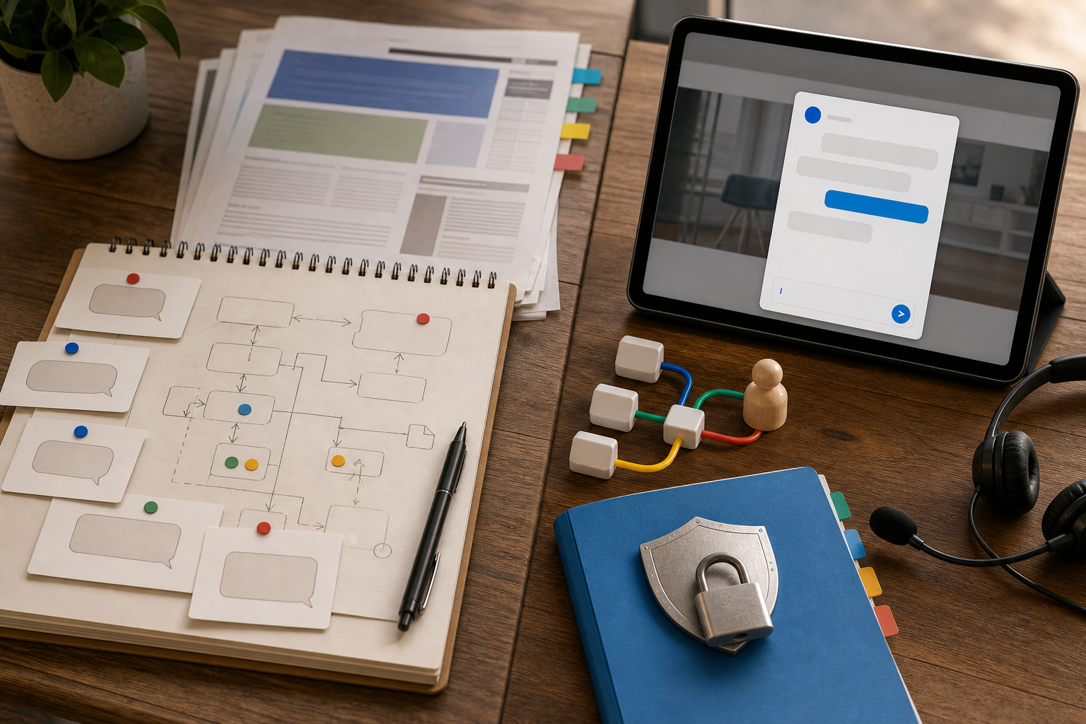 Free AI exploration shown as a sketchpad separate from a production-ready branded website assistant deployment.